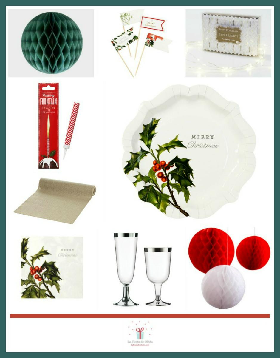 Decora tu navidad botánica con la Fiesta de Olivia