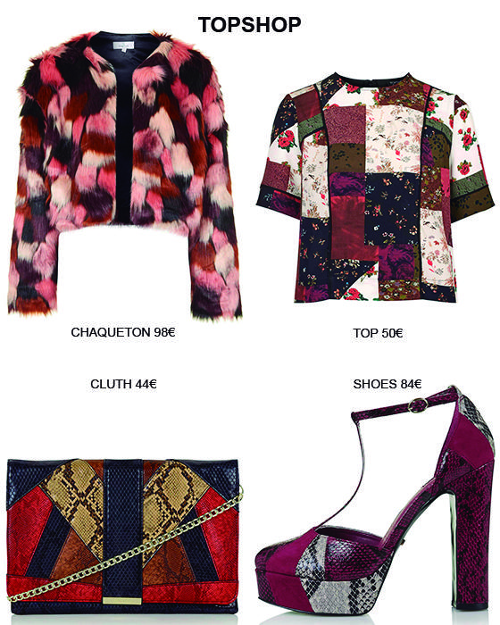 Tendencia patchwork. TOPSHOP