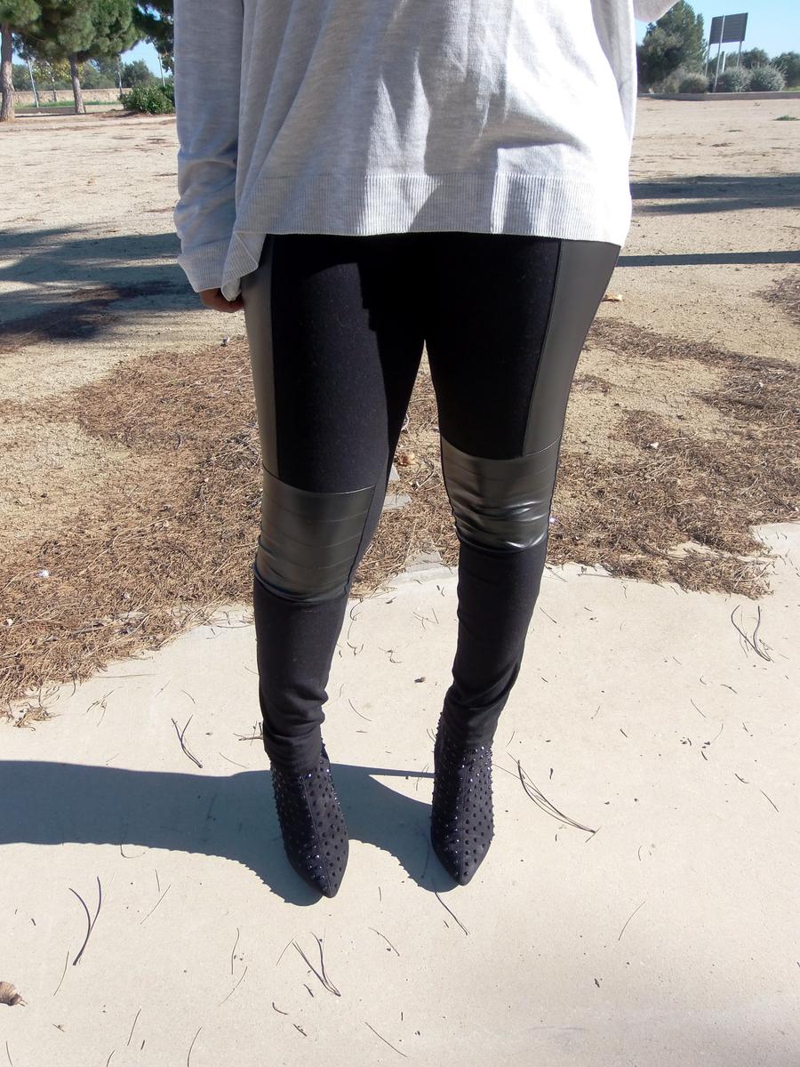 OOTD: Tachuelas y cuero