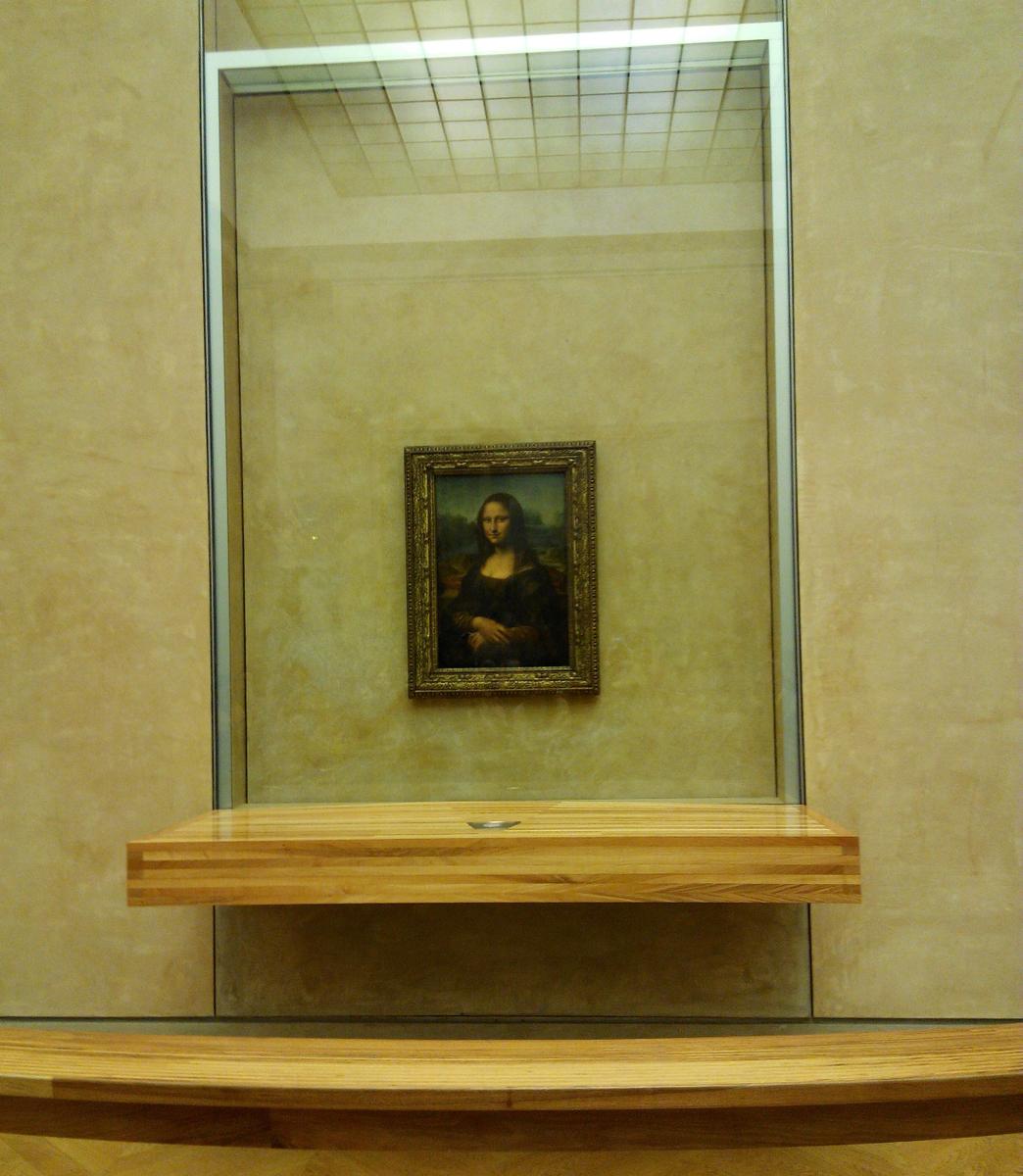 Gioconda , Leonardo da Vinci, Ala Denon-1ª Planta, Sala 6