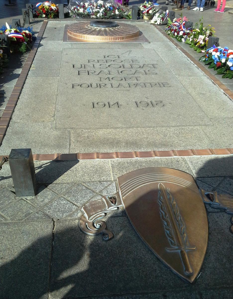 Tumba del "Soldado Desconocido", de la I Guerra Mundial