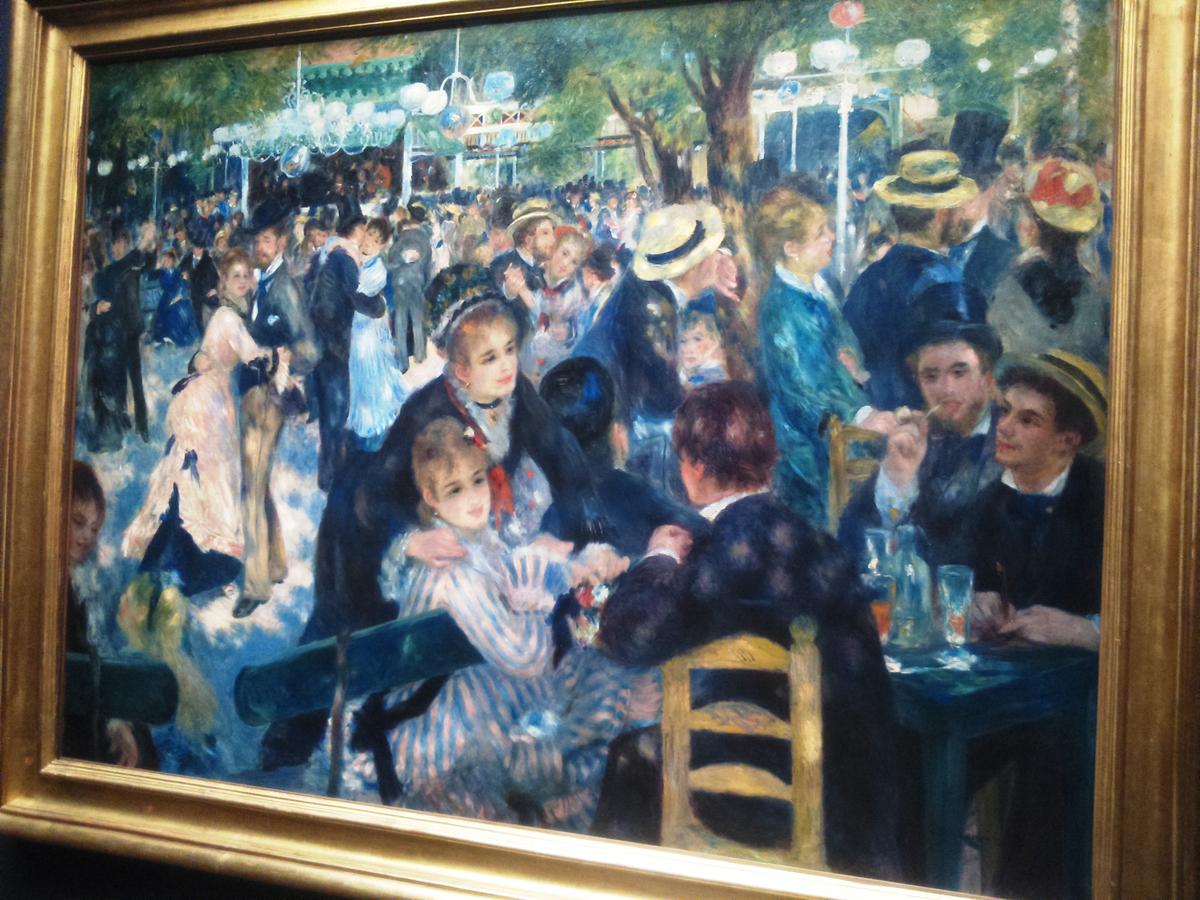 "Baile en el Moulin de la Galette" - Renoir