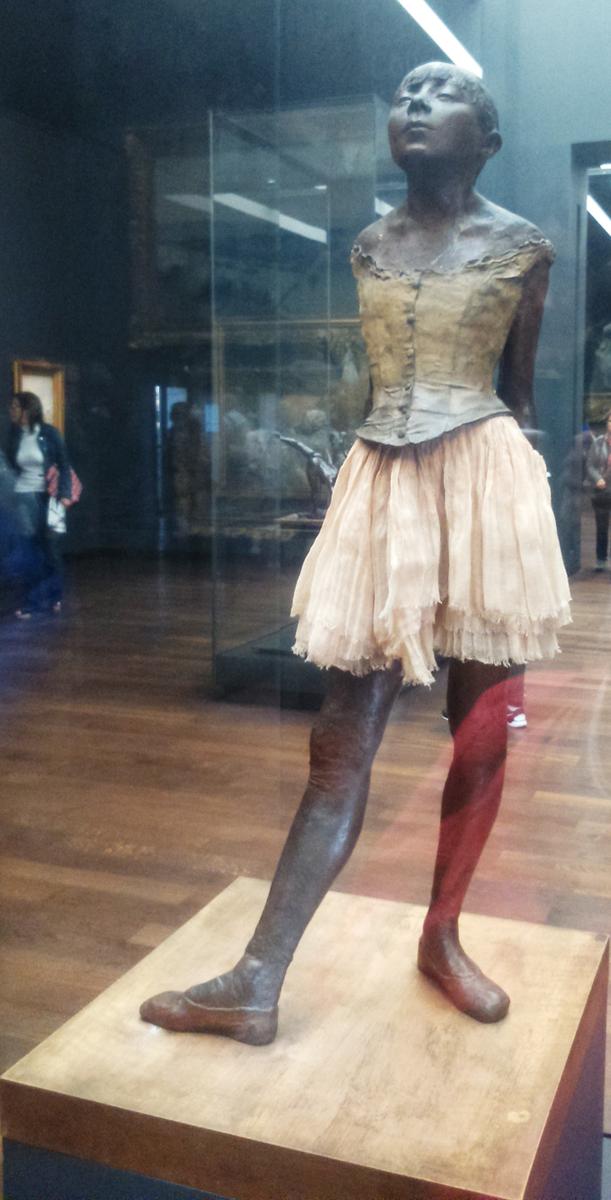 "La pequeña bailarina" - Degas