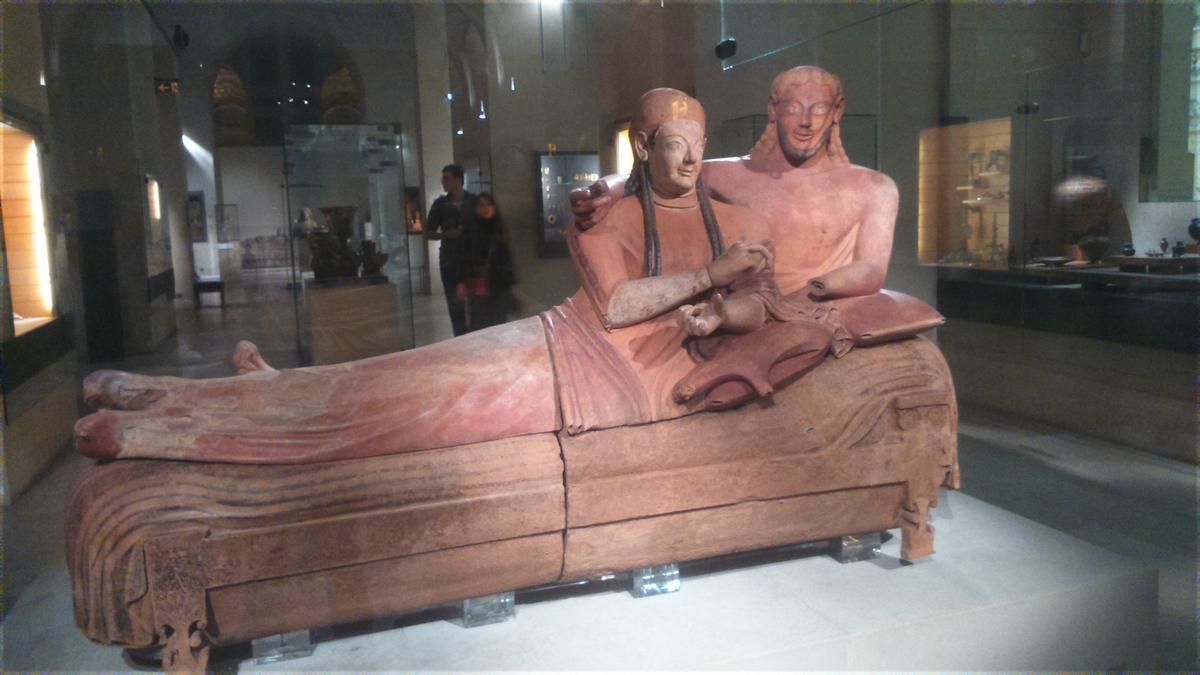 Sarcófago de Cerveteri (520 a. de C.)