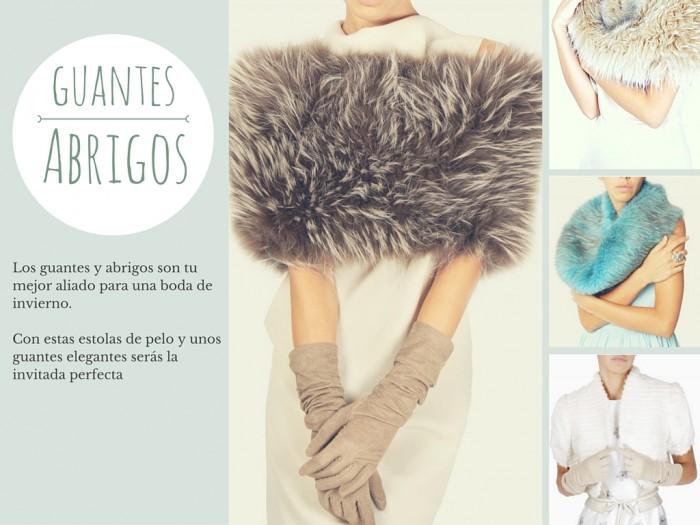 Estolas para bodas de invierno. Alquiler de vestidos