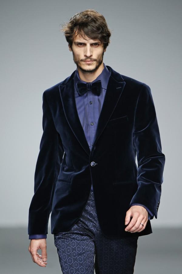 Chaqueta de terciopelo para novios