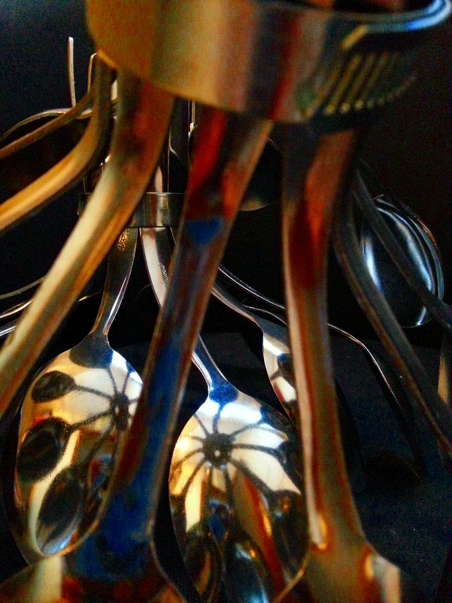 De cucharas a lámparas