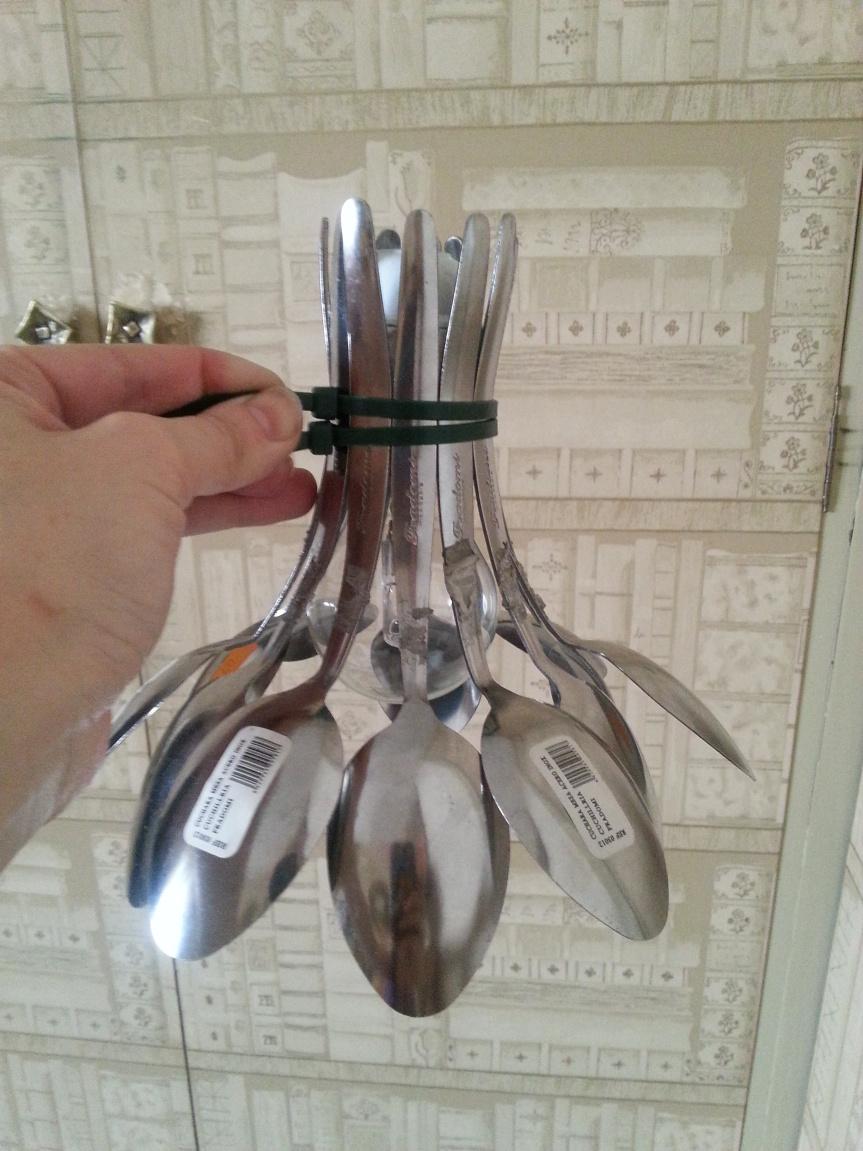 De cucharas a lámparas