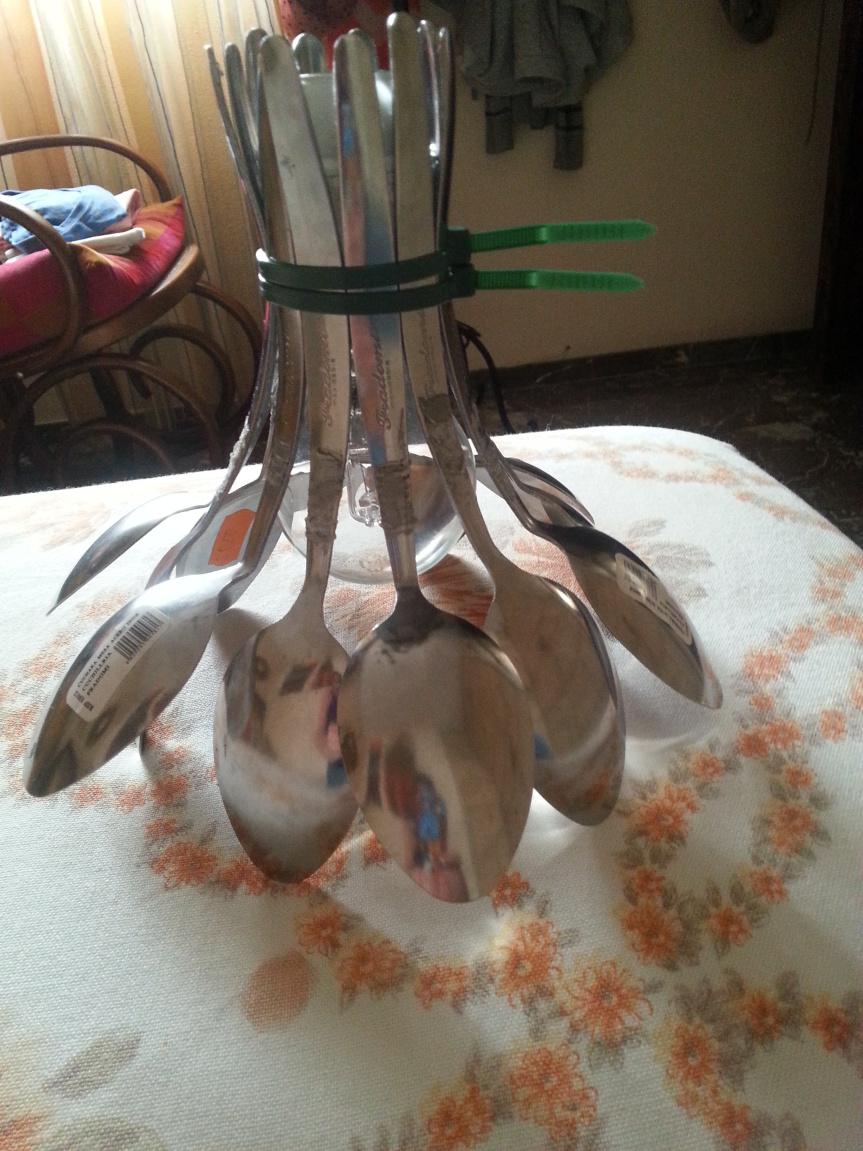 De cucharas a lámparas