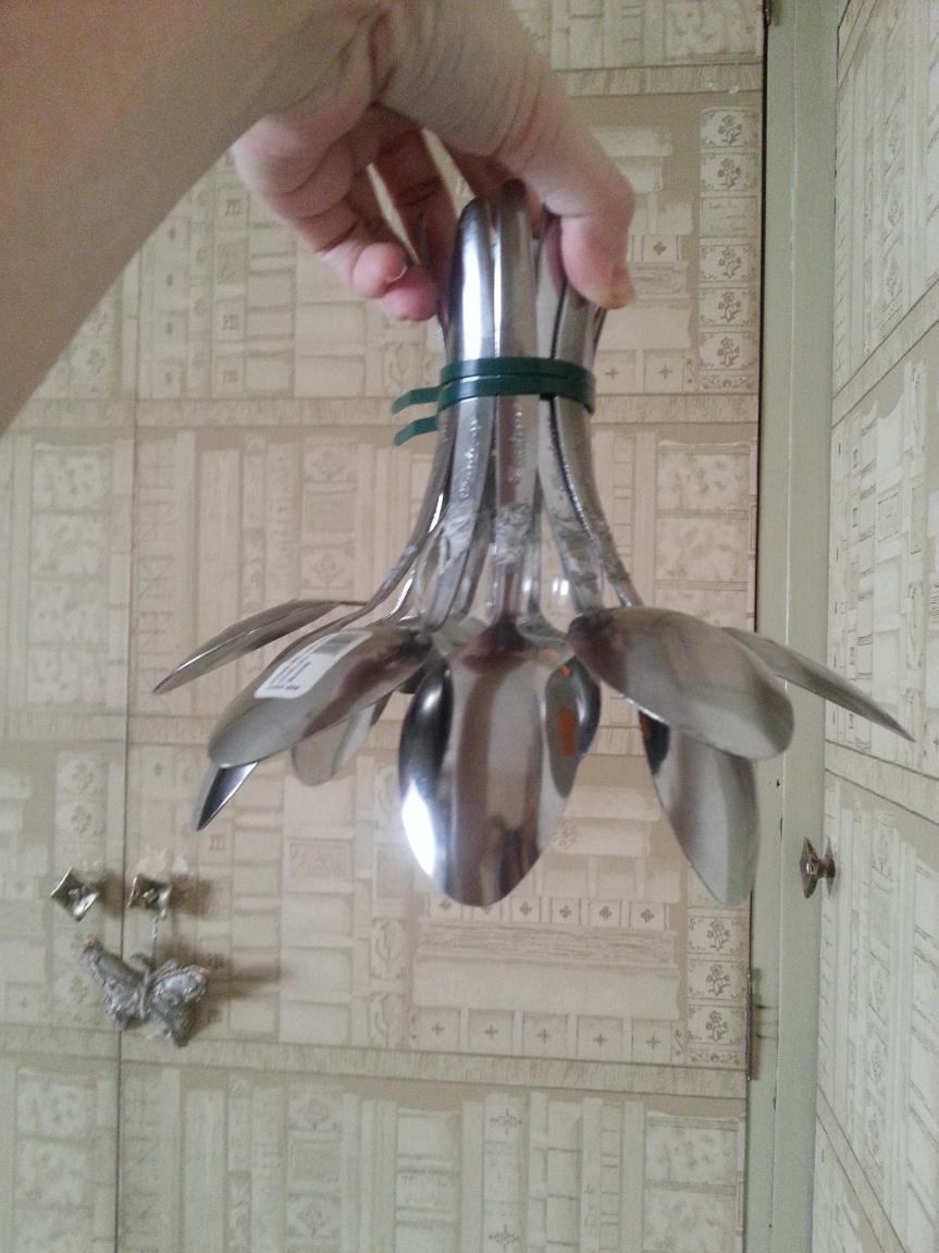 De cucharas a lámparas