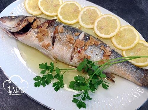 Lubina al Ajillo