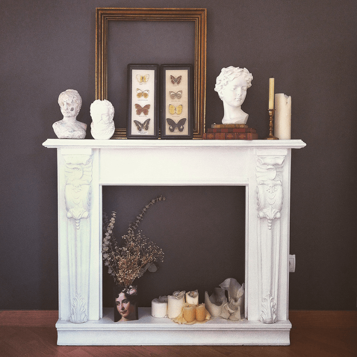 CHIMENEA DECORATIVA EN SU NUEVO HOGAR GENOVES ATELIER