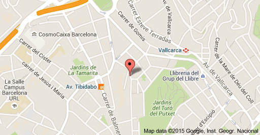 Map of Carrer de Bertran, 135, 08023 Barcelona
