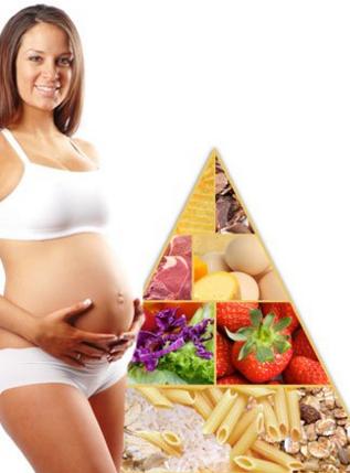 Dieta balanceada durante el embarazo