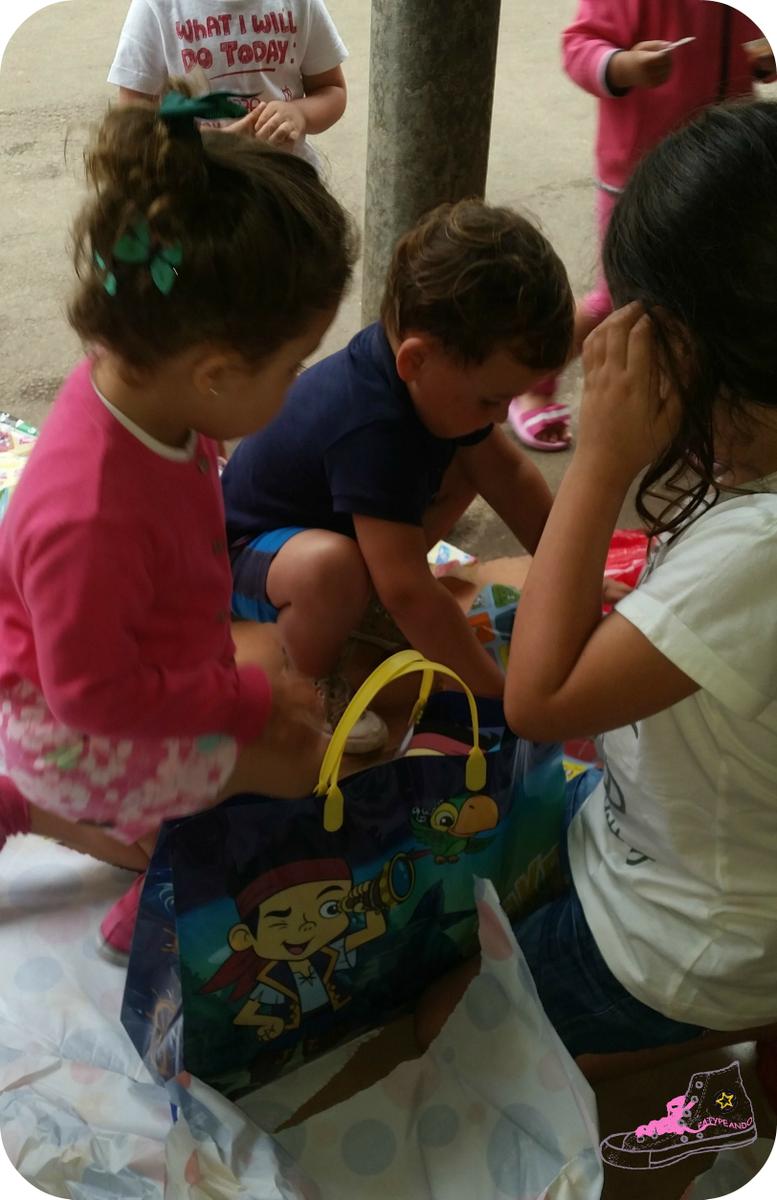 Cumpleaños infantil con juegos acuáticos3