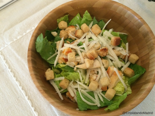 Receta de Ensalada César original