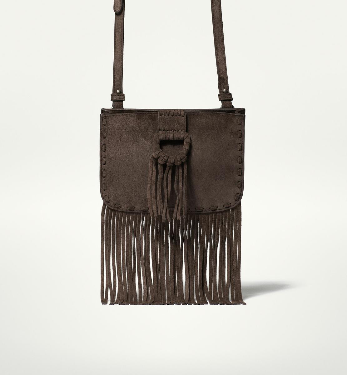 bolso flecos massimo dutti