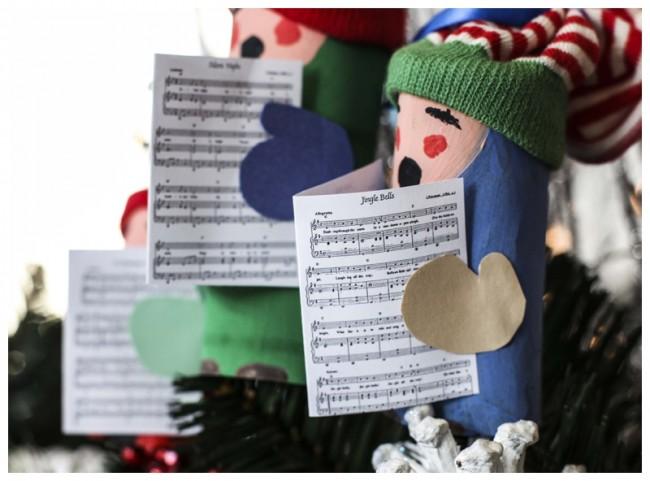 Navidad: 20 adornos para hacer con tubos de cartón