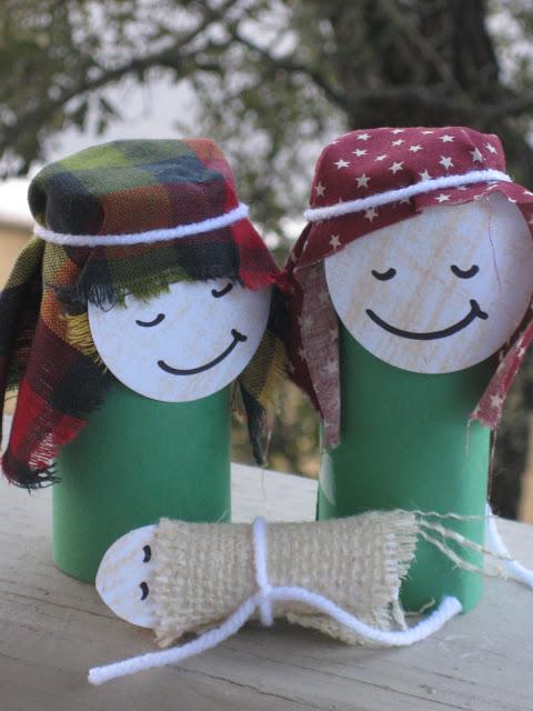 Navidad: 20 adornos para hacer con tubos de cartón