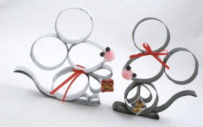 Navidad: 20 adornos para hacer con tubos de cartón