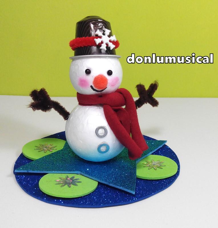 muñeco de nieve donlumusical