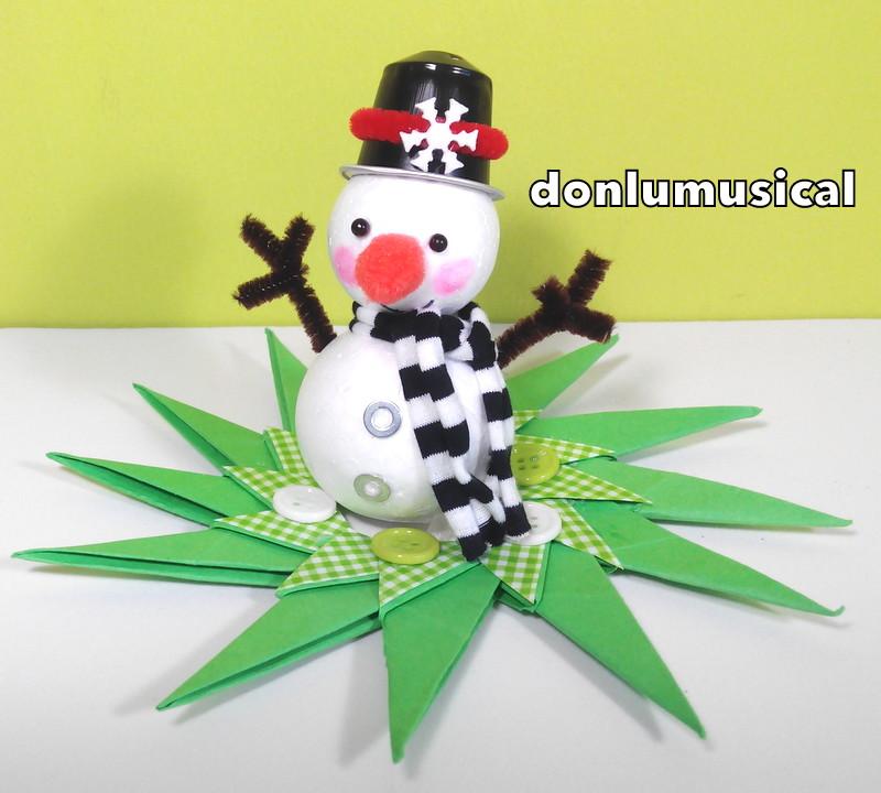 muñeco de nieve donlumusical snowman