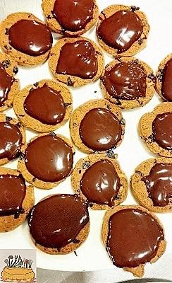 Árbol de navidad con cookies y crema de Baileys (3)