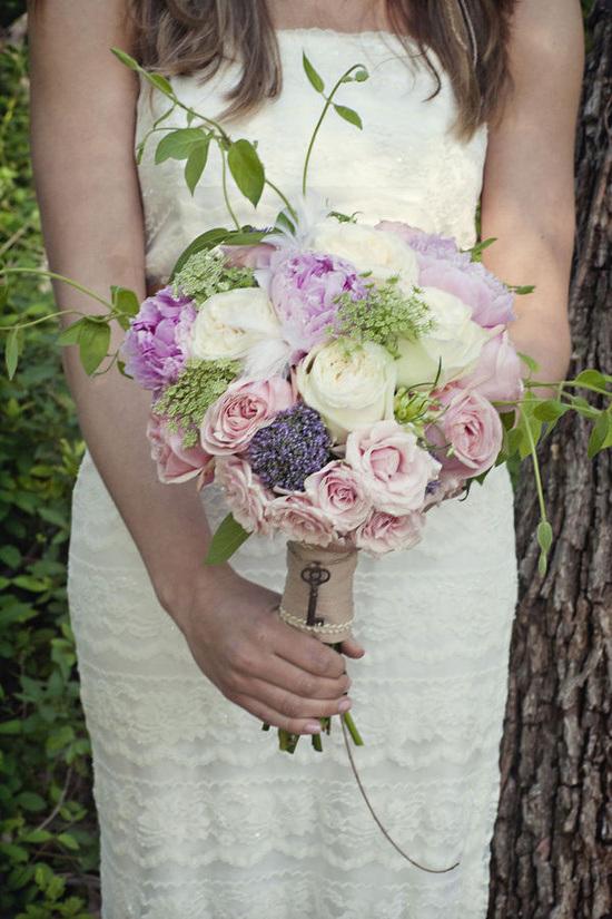 ramo de novia vintage