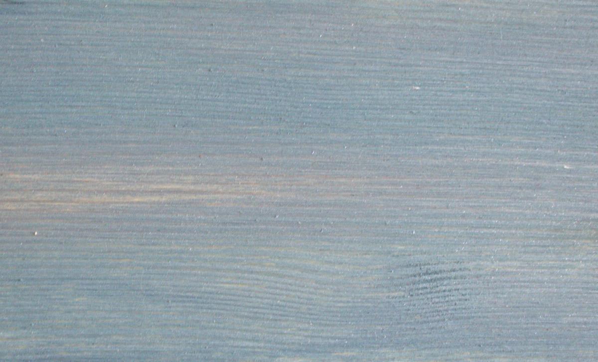 árbol de navidad de palets - Pintura azul y gris provenzal y efecto perla