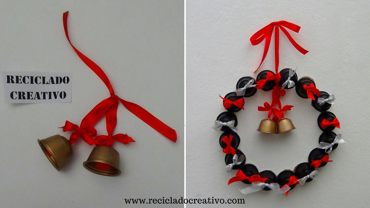 Decoraciones de navidad con cápsulas de café (236)