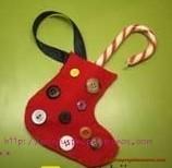 Como hacer con tus propias manos calcetines de navidad