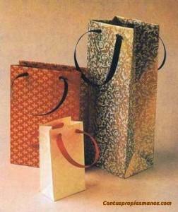Como crear con tus propias manos una bolsa de papel para los regalos