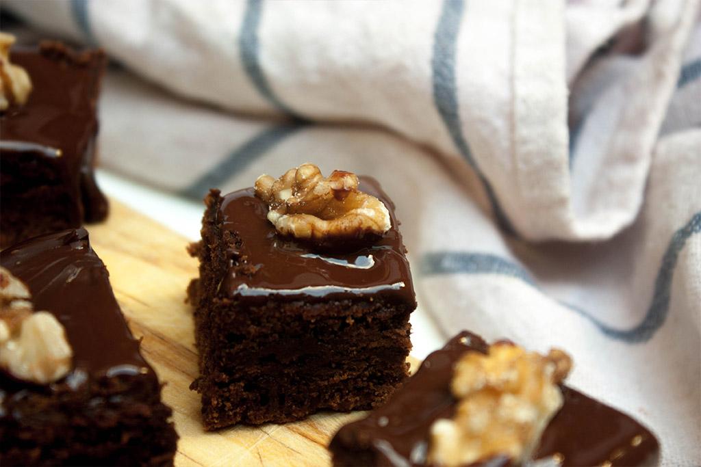 como hacer brownie de chocolate