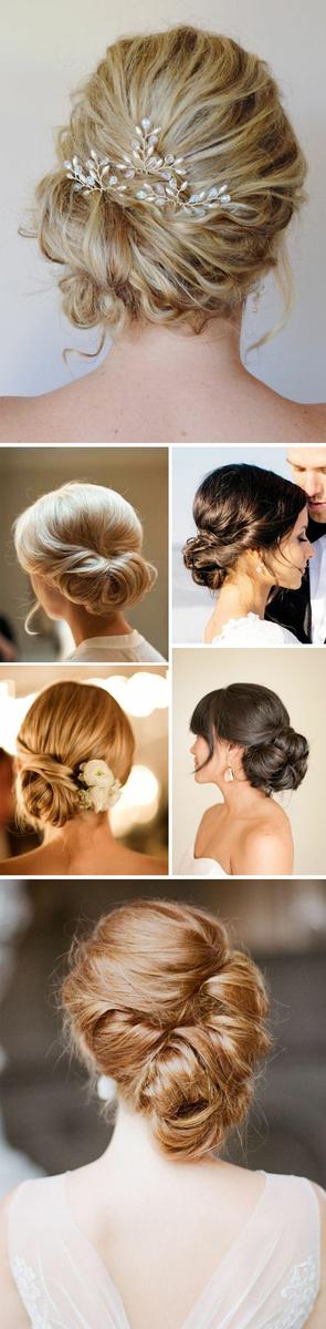 recogidos para invitadas con moño