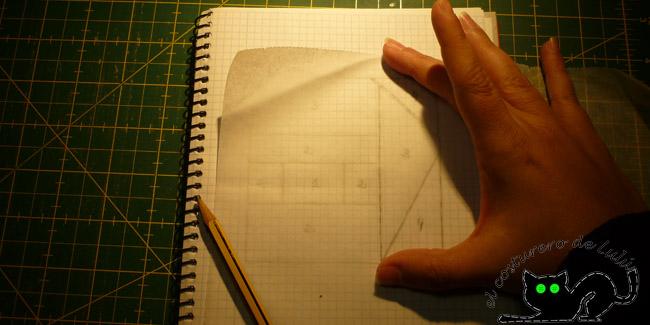 Calcamos el dibujo de nuestro papá noel