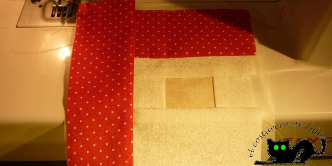 Añadimos las telas rojas