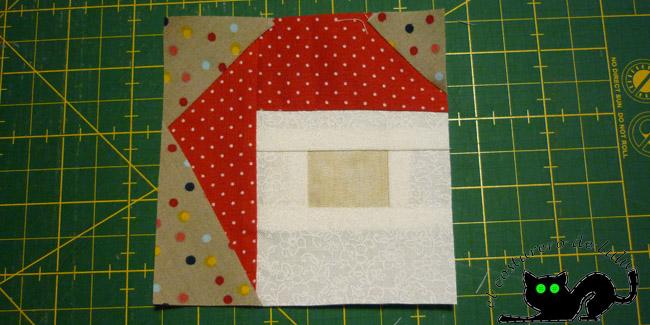 Añadimos las esquinas y cortamos el sobrante