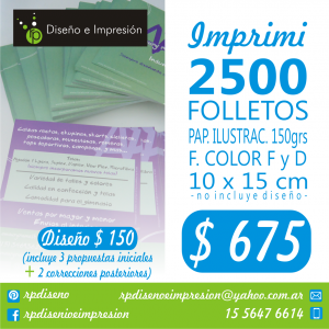 folletos 10x15 cm