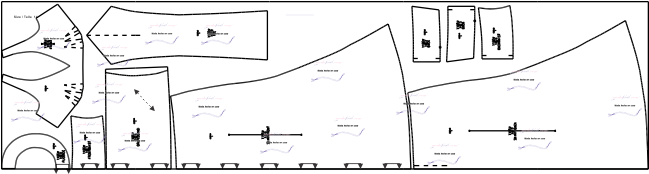 Descarga gratis los moldes de traje de novia cuello halter y escarola disponibles en 10 tallas desde las Extra Petite hasta las Extra Grandes Listos para Cortar