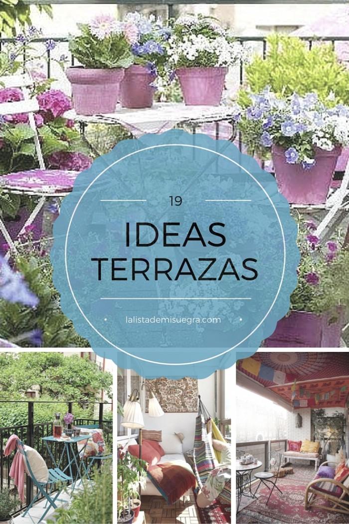 19 Ideas para Poder Decorar una terraza pequeña