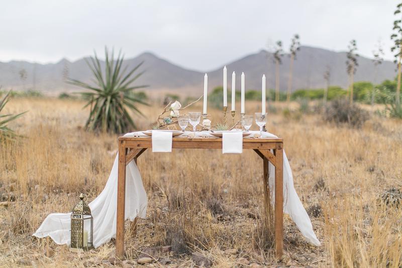 Desert beauty, una decoración de boda en el desierto en All Lovely Party