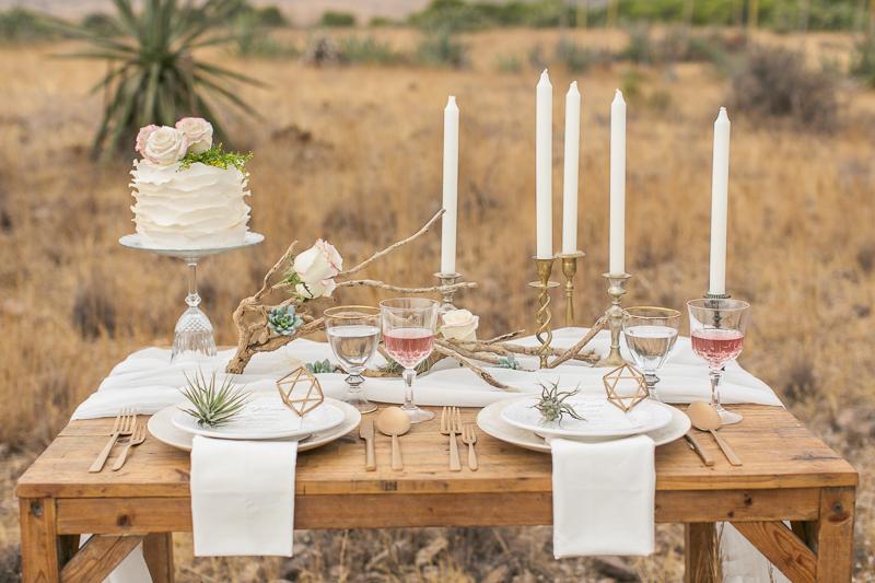 Desert beauty, una decoración de boda en el desierto en All Lovely Party