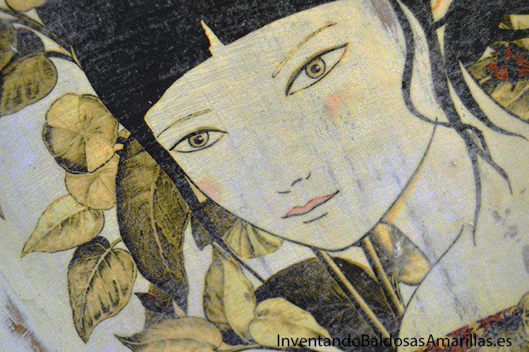 transfer en madera lady desidia 