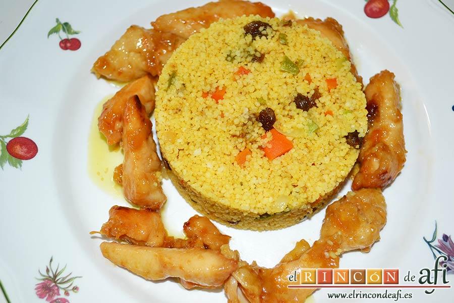 Tabulé estilo Afi, sugerencia de presentación