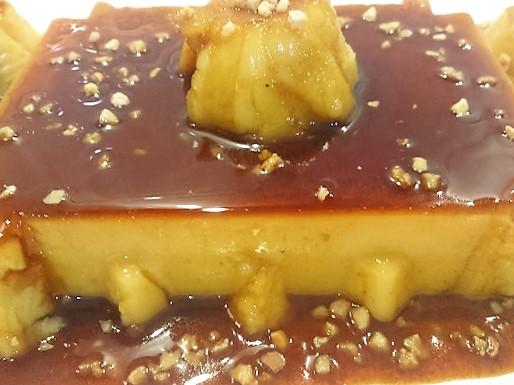 Flanes de boniato y coco