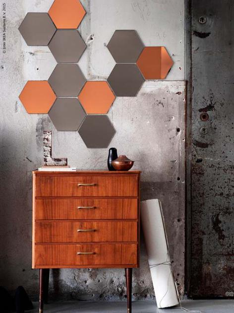 Decorar con espejo Honefoss