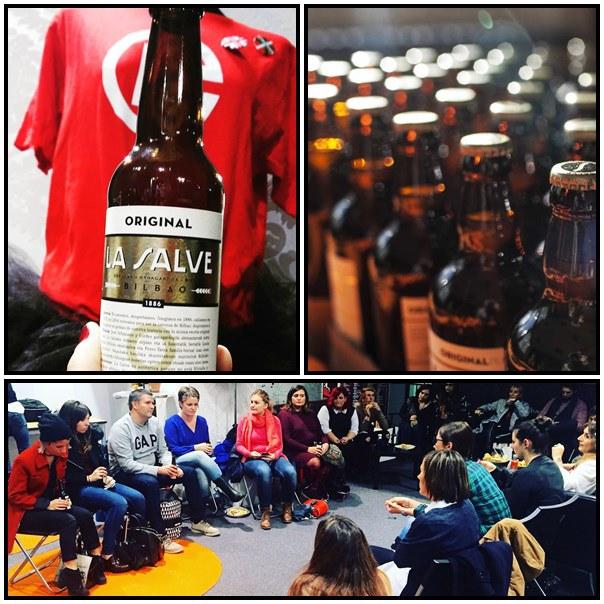 Cerveza La SAlve - Bilbao Blogger Experience