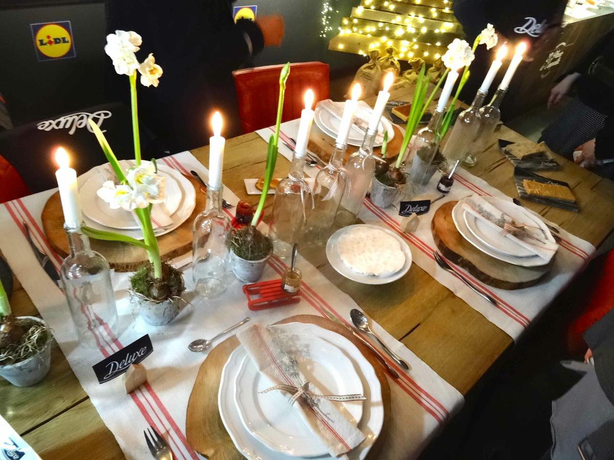 mesa de navidad bonita