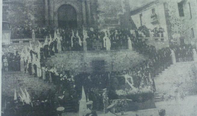 Sermón de las 7 palabras de la Cofradía de los Estudiantes (Cáceres, 1967)