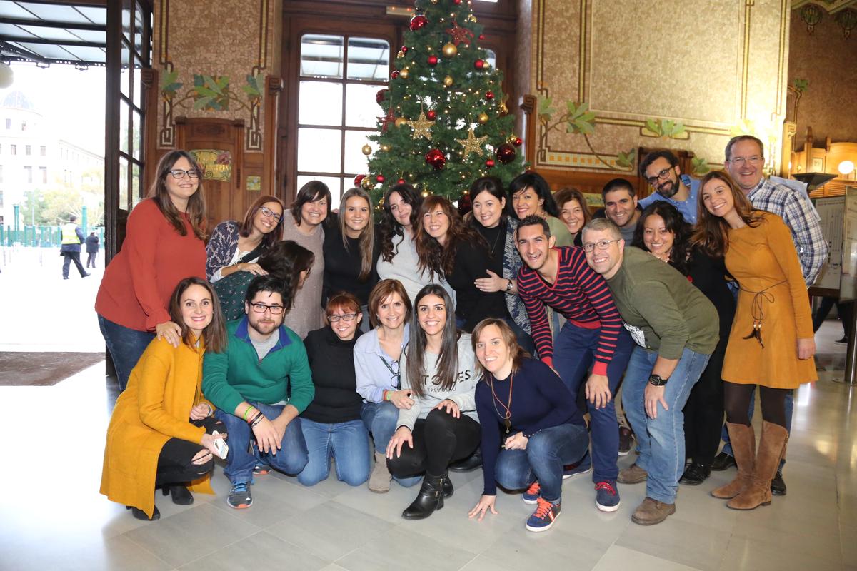 Grupo de bloggers y Leroy Merlin